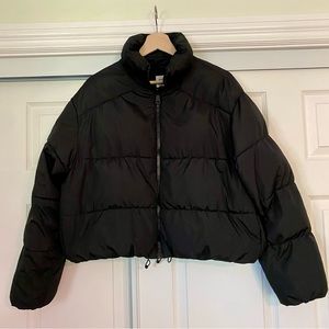 Zara Cropped Puffy Jacket
